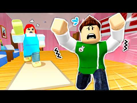 الهروب من الام الشريره | Escape the Momster !! 😱😭 thumbnail