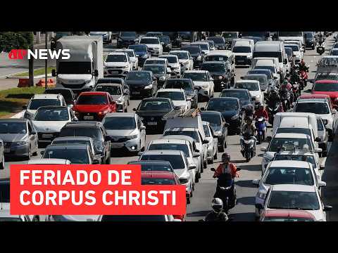 Rodovias de SP devem receber mais de 20 milhões de veículos no feriado | TEMPO REAL thumbnail