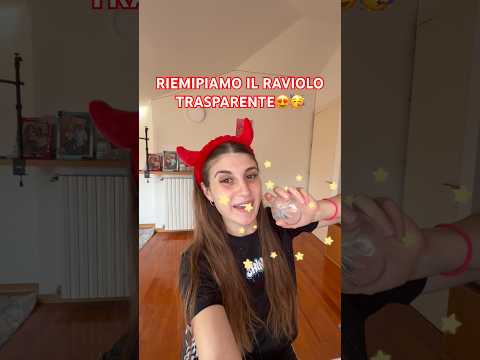 NON CI CREDO HO RIEMPITO IL RAVIOLO TRASPARENTE😍🥳seguitemi per il risultato thumbnail