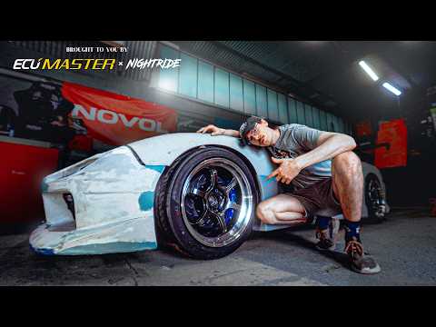 NEW COOL JDM WHEELS for Bozo's RX-7 FD + B58 | Nightride thumbnail
