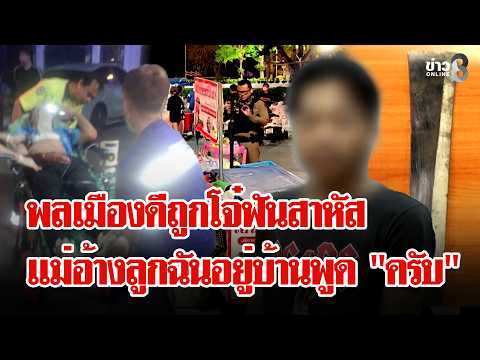 โจ๋เลือดร้อนแค้นพลเมืองดี ห้ามตี ไล่ฟันสาหัส แม่อ้างลูกฉันอยู่บ้านพูดครับ | ลุยชนข่าว | 20 มิ.ย. 69 thumbnail