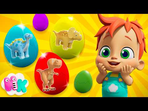Crack, Crack, It’s an Egg Surprise! 🥚🦖 Song for Kids | HeyKids Nursery Rhymes thumbnail