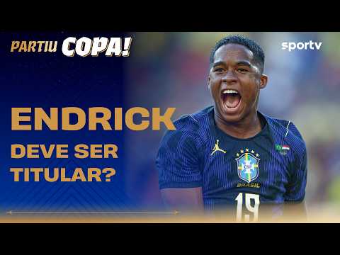 ENDRICK DEVE SER TITULAR NA SELEÇÃO BRASILEIRA? | Partiu Copa | Mundial 2026 | sportv thumbnail