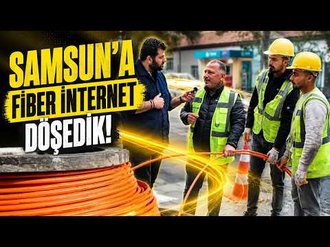 Bir şehire fiber nasıl getirilir? Turknet ile Samsun'a Gigafiber döşedik! thumbnail
