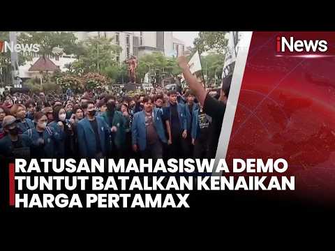 Ratusan Mahasiswa Demo Tuntut Batalkan Kenaikan Harga Pertamax | iNews Siang 13/6 thumbnail
