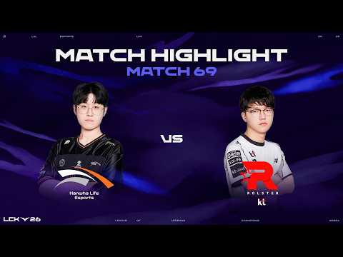 HLE vs KT 매치 69 하이라이트 | 2026 LCK thumbnail