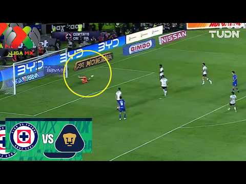 ¡NAVAS es el héroe! - Cruz Azul vs Pumas | Liga MX - Final - Ida Clausura 2026 | TUDN thumbnail