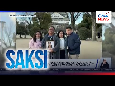 Photo frame ng namayapang asawa, laging bitbit ng isang lalaki sa travel ng pamilya | Saksi thumbnail