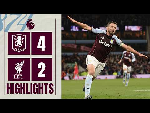 VILLA SECURE CHAMPIONS LEAGUE SPOT | Aston Villa 4-2 Liverpool | Premier League Highlights thumbnail