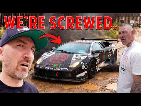 IM DEVASTATED! MAJOR LAMBORGHINI FAILURE ENDS GUMBALL 3000 IN TEXAS thumbnail