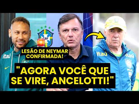 MAURO CEZAR: "O ANCELOTTI PROCUROU ESSA ENCRENCA! CONVOCOU o NEYMAR e AGORA TERÁ QUE..." | SELEÇÃO thumbnail