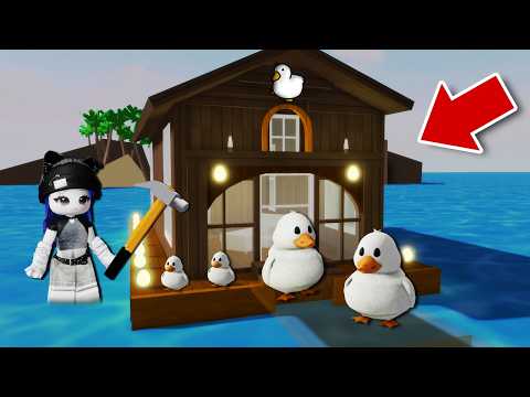 สร้างบ้านกลางน้ำให้เป็ดกำพร้าใน🏡Brookhaven | Roblox Create Props Brookhaven thumbnail