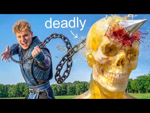 I Tested Deadly Video Games Weapons in Real Life! thumbnail