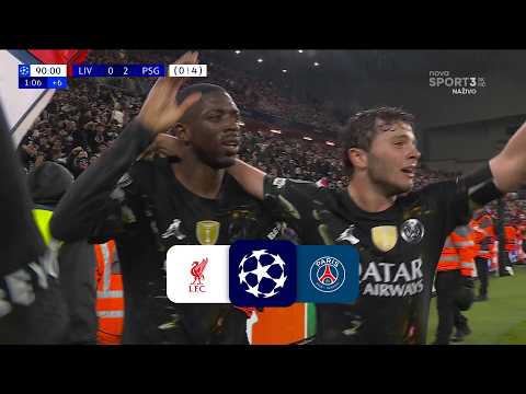 Liverpool FC 0:2 Paris Saint-Germain | sestřih zápasu thumbnail