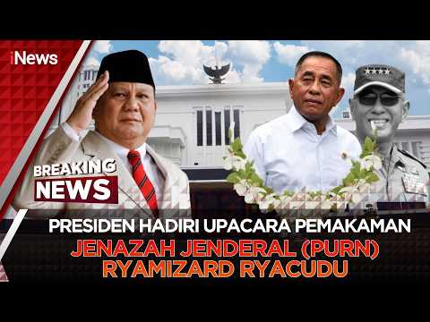 🔴BREAKING NEWS - Presiden Hadiri Upacara Pemakaman Jenazah Jenderal (Purn) Ryamizard Ryacudu thumbnail