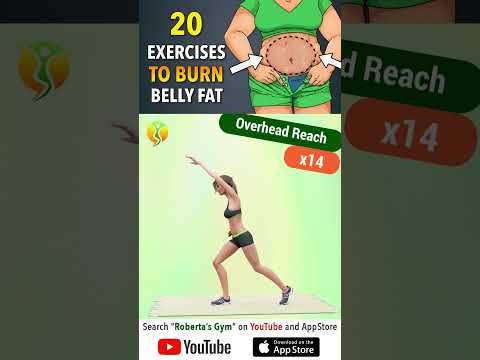 #burnbellyfat Faster with These 20 #Powerful #exercises #athome @RobertasGym  #homeworkout thumbnail