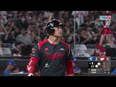 05/27 富邦 VS 味全 三局下，李東洺再次單局投出2K，雖遇到一些危機不過最終安全下庄沒有失分 thumbnail