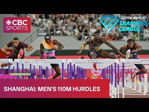 LEAPING TO VICTORY in men's 110m hurdles at season-opening Diamond League meet in Shanghai thumbnail