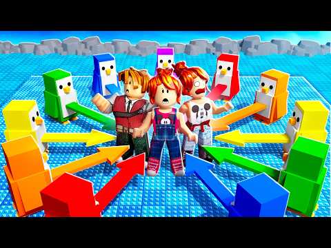O ÚLTIMO PINGUIM NO GELO VENCE! (Roblox Knockout) thumbnail