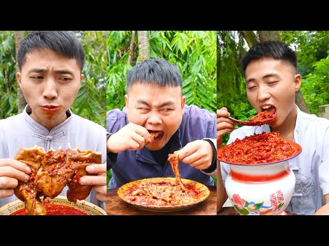 Eating Chili and Funny Pranks Compilation || Funny Mukbang || TikTok Video - Songsong and Ermao thumbnail