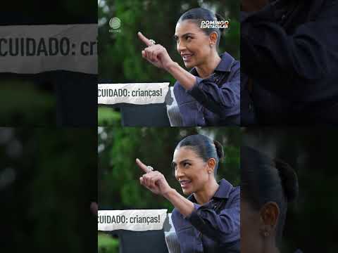 Sheila Mello se diverte no #CalmaQueEuExplico com Cíntia Chagas #DomingoEspetacular thumbnail