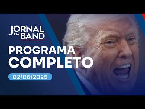 EUA propõem tarifa e dizem que Brasil onera comércio do país | JORNAL DA BAND - 02/06/2026 thumbnail