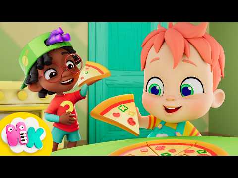 Pizza Time Song 🍕👨‍🍳 Yummy Food Song for Babies | HeyKids Nursery Rhymes thumbnail