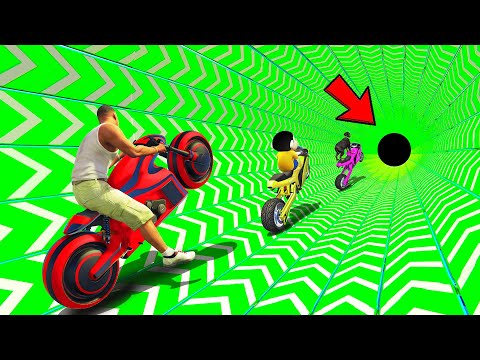 SHINCHAN AND FRANKLIN TRIED THE IMPOSSIBLE SPEED BOOSTER LONGEST MEGA TUNNEL PARKOUR CHALLENGE GTA 5 thumbnail