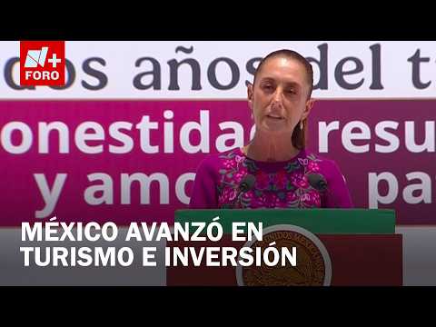 “México está de moda”: Sheinbaum destacó crecimiento del turismo y la inversión thumbnail