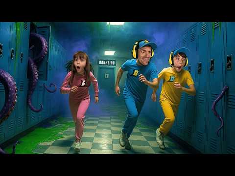 FUGA da ESCOLA pra Ir no Banheiro! 💩😱 Brancoala, Marcos e Laura Jogando Roblox thumbnail
