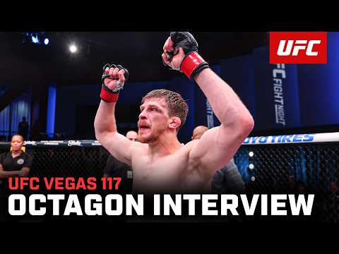 Arnold Allen Octagon Interview | UFC Vegas 117 thumbnail