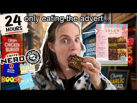 I Only Ate Whatever Was Advertised in Shop Windows for 24 Hours thumbnail