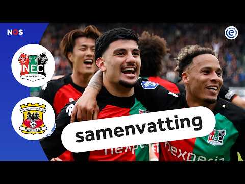 ? NEC bekroont TOPSEIZOEN met voorronde CHAMPIONS LEAGUE | samenvatting NEC - Go Ahead Eagles thumbnail