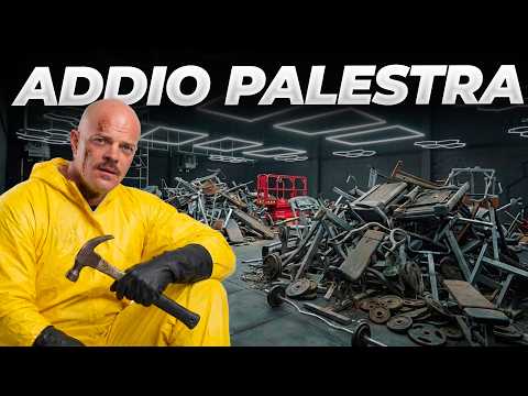 Smantello la mia HOME GYM dopo 8 anni di servizio 😢 thumbnail