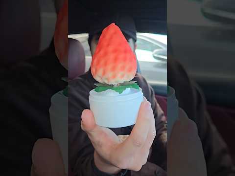 trying the GRAPE and STRAWBERRY icecreams thumbnail