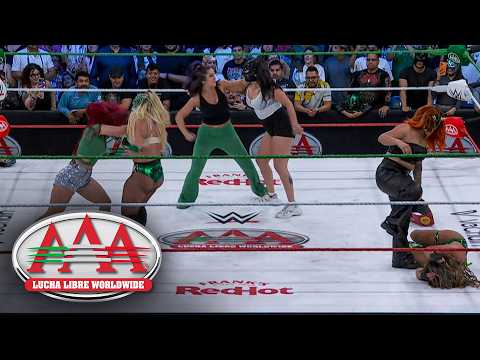 Lola Vice, Bayley and La Catalina repel Las Tóxicas attack: Lucha Libre AAA highlights thumbnail