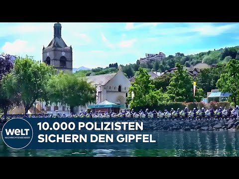 G7-GIPFEL: Évian-les-Bains wird zur Festung – 10.000 Beamte sichern den Weltgipfel thumbnail