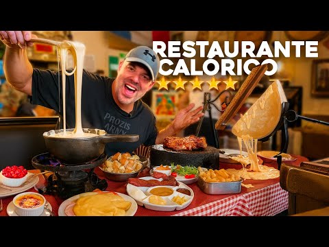 PROBANDO EL RESTAURANTE MÁS CALÓRICO de PARÍS! 🇫🇷 *EL PARAISO DEL QUESO FONDUE* 🧀 🐀 thumbnail
