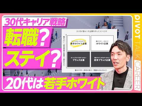【AI時代のキャリア戦略】若手は「負荷」ミドルは「適応」／大企業からスタートアップ転職が8倍増／若手ホワイト企業の実態／キャリアセレクトアビリティ／仕事人生を充実させる思考法 thumbnail