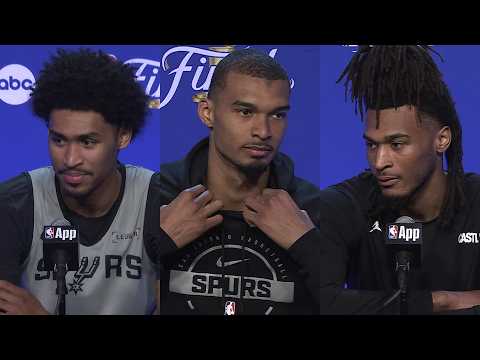 "Wanting to win so bad & doing whatever it takes" Spurs Players Talk Before Game 1 of the NBA Finals thumbnail