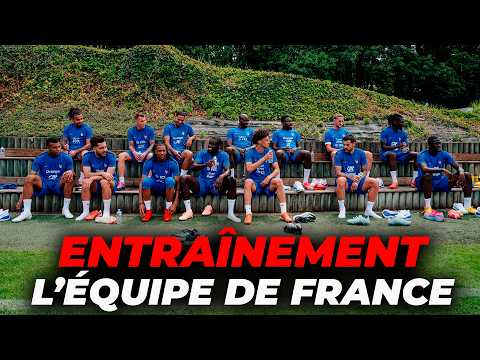 ENTRAÎNEMENT de l’ÉQUIPE de FRANCE: Ils sont ÉPUISÉS physiquement ! Mbappé, Tchouaméni… thumbnail
