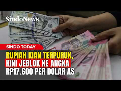 Rupiah Kian Terpuruk, Kini Jeblok ke Angka Rp17.600 per Dolar AS | Sindo Today | 16/05 thumbnail