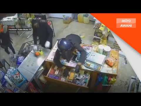 Pekerja kedai cedera disamun bersenjata pedang thumbnail