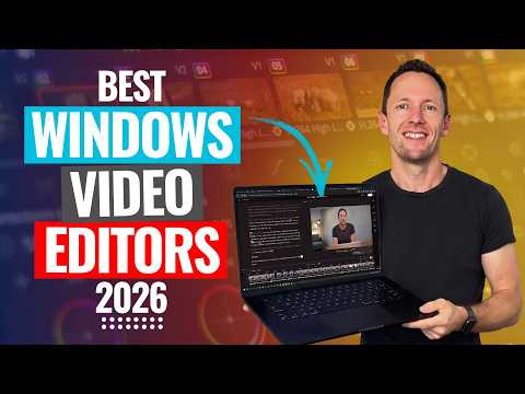 Best Video Editing Software for Windows 2026 thumbnail