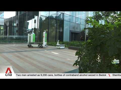 Punggol Digital District to be testbed for more food and parcel delivery robots thumbnail