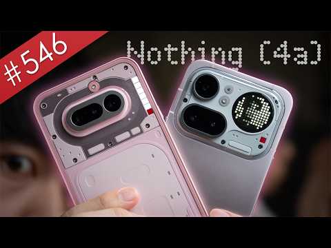 【阿哲】Nothing史上最嶄新樣貌，無印的粉色我超可以 - Nothing Phone (4a)、(4a) Pro 使用心得 [#546] thumbnail