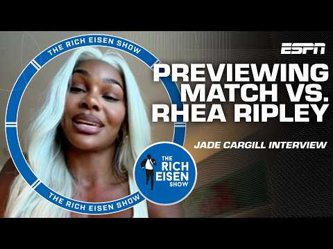 Jade Cargill says hearing a 'crowd full of boos' will fuel her match with Ripley 😤 | Rich Eisen Show thumbnail