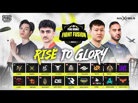 PUBGM FIGHT FUSION S3 | FINALS DAY 1| MAXEBELS GRIND SERIES | #Ft. #4T #HORAA #FL #R8 #AURORA #EA thumbnail