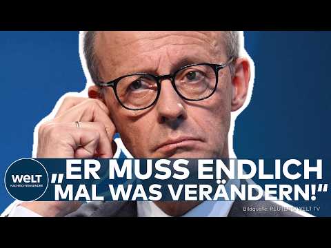 DEUTSCHLAND: Frontalangriff auf Merz! „Er muss endlich mal was verändern!“ thumbnail