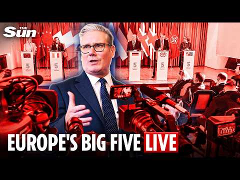 LIVE: Keir Starmer and fellow E5 leaders give press statements in Berlin thumbnail